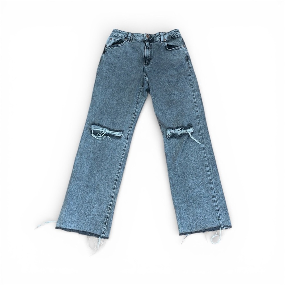 Garage grey 90s straight jeans